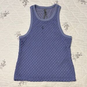 Anthropologie Lavender Mesh Tank Top